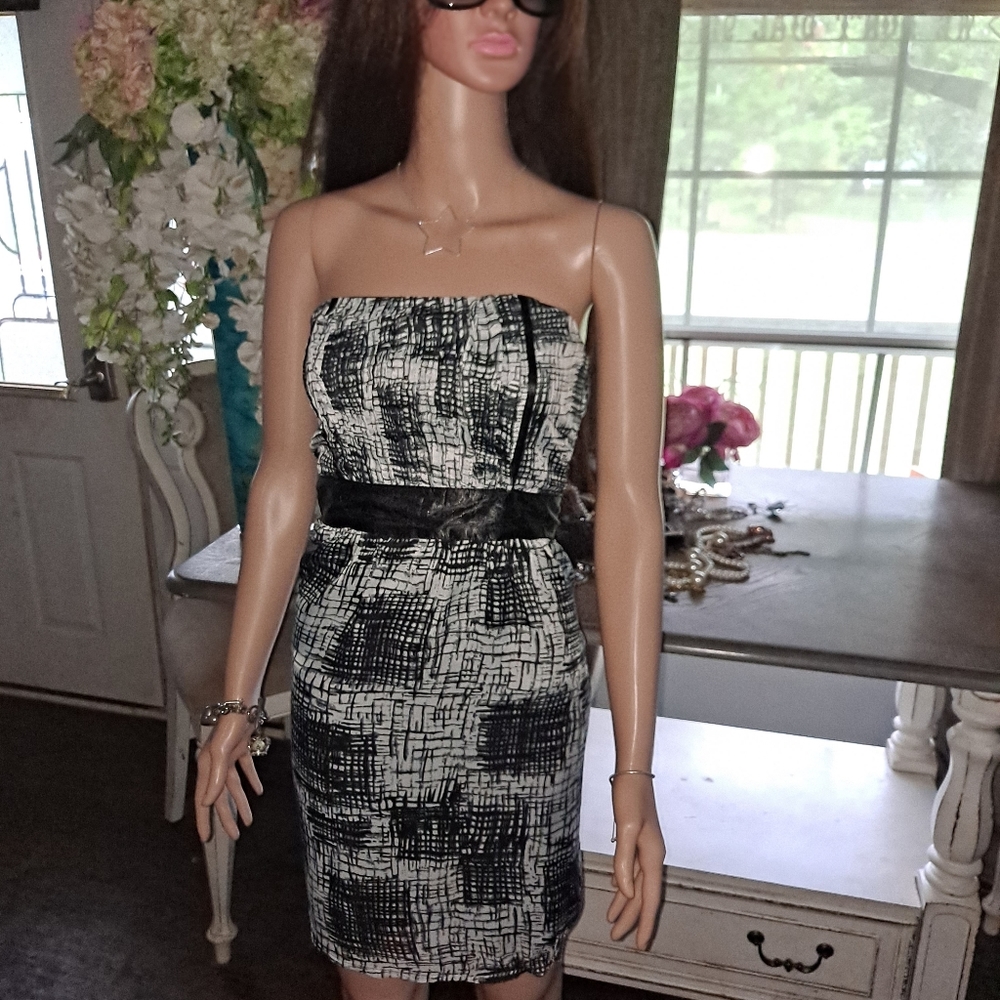Icu collection  strapless dress, size s